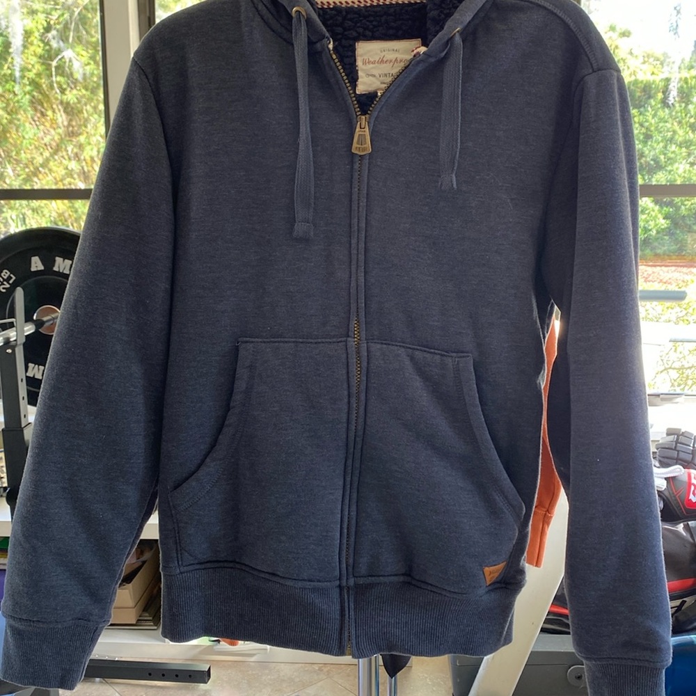 Weatherproof Vintage Men’s Small zip up hoodie jacket